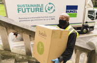 Delivery Driver with box