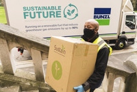 Delivery Driver with box